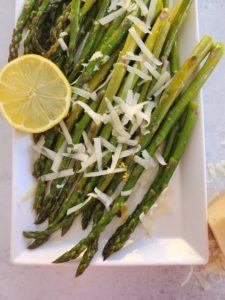 Lemon Parmesan Asparagus - Amy's Nutrition Kitchen