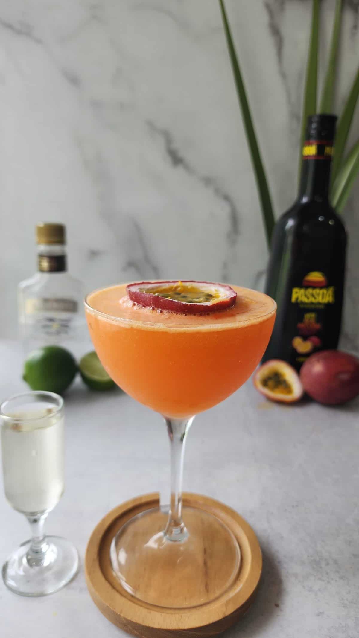 Passion Fruit Martini - Amy's Nutrition Kitchen